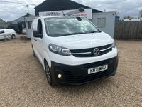 USED 2021 71 VAUXHALL VIVARO 1.5 Turbo D 2700 Dynamic Panel Van 6dr Diesel Manual L1 H1 Euro 6 (s/s) (100 ps) 62000 MILES AIR/CON * SAT/NAV * RACKING ROOF RACK PIPE TUBE