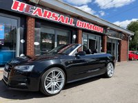 USED 2013 Y AUDI A5 CABRIOLET 3.0 TDI V6 S line Special Edition Convertible 2dr Diesel S Tronic quattro Euro 5 (s/s) (245 ps) RECENTLY REFURBISHED ALLOYS