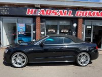 USED 2013 Y AUDI A5 CABRIOLET 3.0 TDI V6 S line Special Edition Convertible 2dr Diesel S Tronic quattro Euro 5 (s/s) (245 ps) RECENTLY REFURBISHED ALLOYS