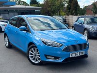 USED 2018 67 FORD FOCUS 1.0T EcoBoost Titanium Hatchback 5dr Petrol Auto Euro 6 (s/s) (125 ps) NAV + CAMERA + AUTO