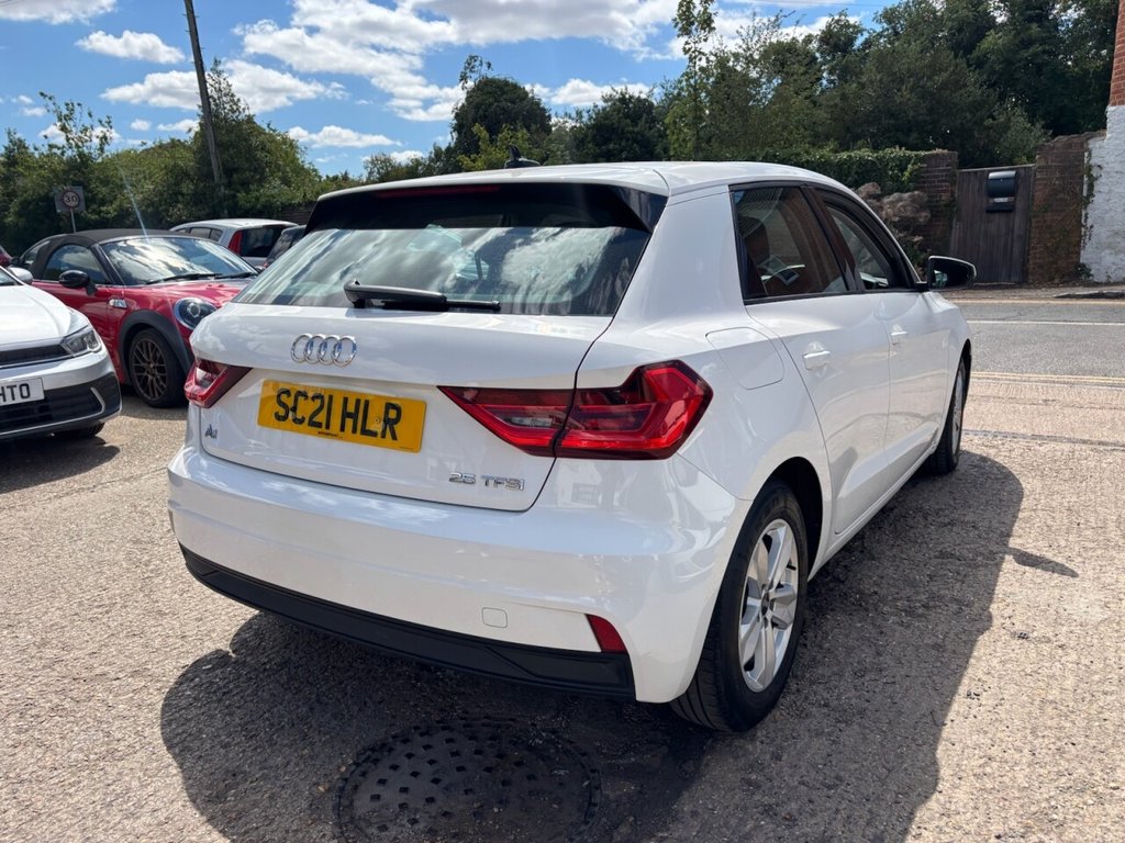 USED 2021 21 AUDI A1 1.0 TFSI 25 Technik Sportback 5dr Petrol Manual Euro 6 (s/s) (95 ps) &pound;ZERO DEPOSIT FINANCE