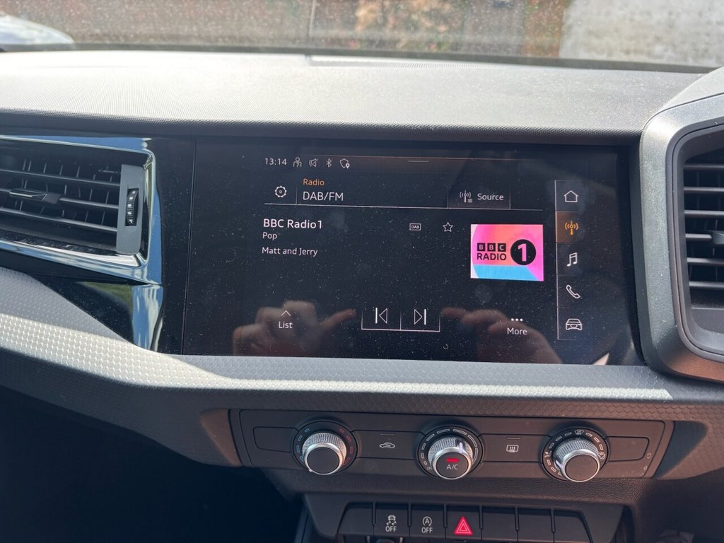 USED 2021 21 AUDI A1 1.0 TFSI 25 Technik Sportback 5dr Petrol Manual Euro 6 (s/s) (95 ps) &pound;ZERO DEPOSIT FINANCE