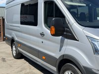 USED 2017 67 FORD TRANSIT 2.0 350 EcoBlue Crew Van Double Cab 6dr Diesel Manual RWD L4 H3 Euro 6 (130 ps) 