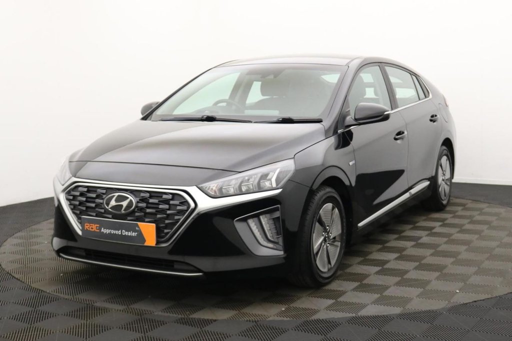 USED 2021 70 HYUNDAI IONIQ 1.6 h-GDi Premium Hatchback 5dr Petrol Hybrid DCT Euro 6 (s/s) (141 ps) Car Play, Sat Nav, Camera