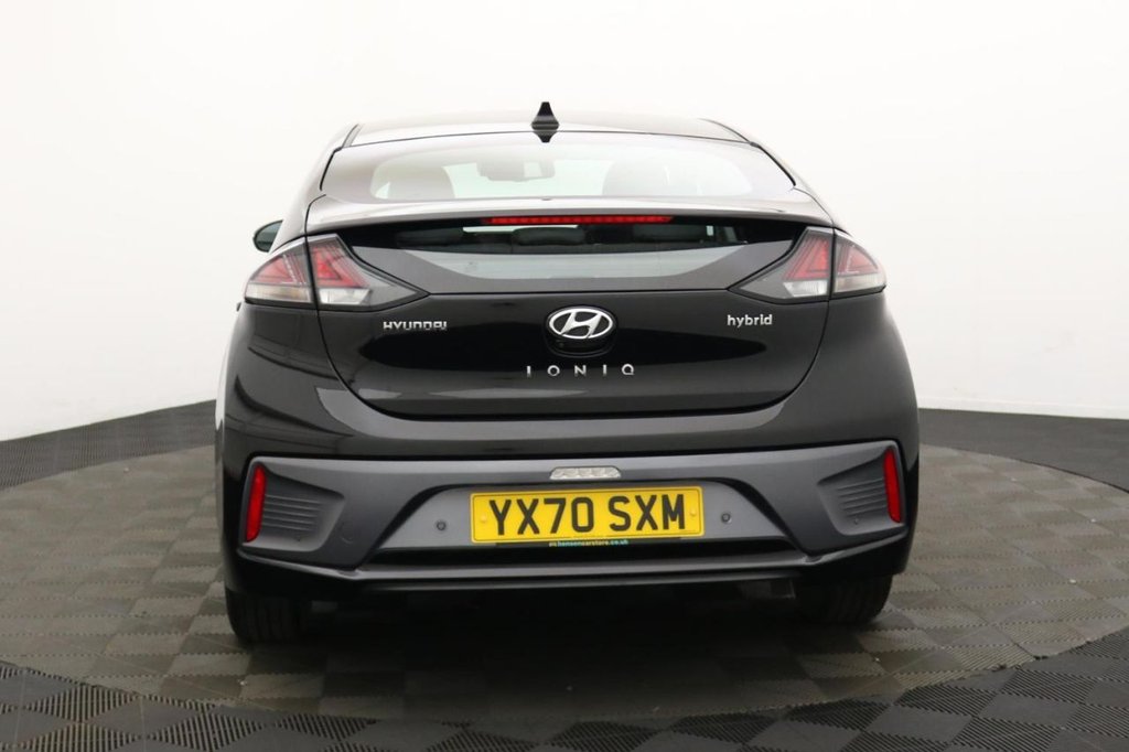 USED 2021 70 HYUNDAI IONIQ 1.6 h-GDi Premium Hatchback 5dr Petrol Hybrid DCT Euro 6 (s/s) (141 ps) Car Play, Sat Nav, Camera