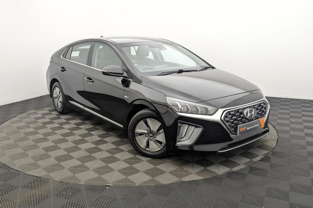 USED 2021 70 HYUNDAI IONIQ 1.6 h-GDi Premium Hatchback 5dr Petrol Hybrid DCT Euro 6 (s/s) (141 ps) Car Play, Sat Nav, Camera