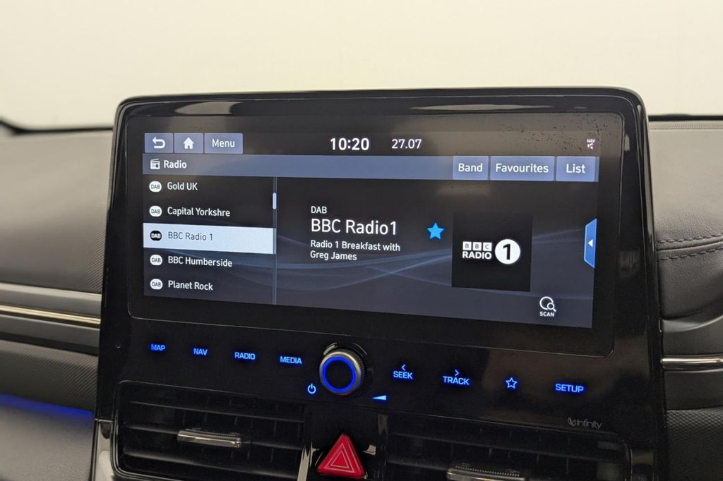 USED 2021 70 HYUNDAI IONIQ 1.6 h-GDi Premium Hatchback 5dr Petrol Hybrid DCT Euro 6 (s/s) (141 ps) Car Play, Sat Nav, Camera