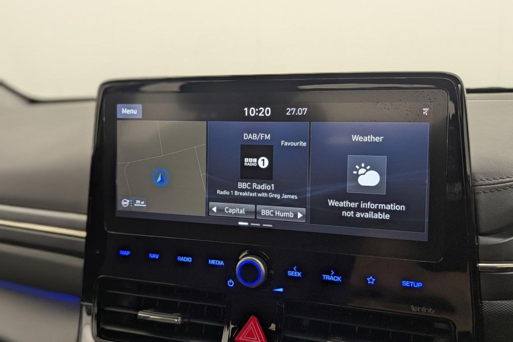 USED 2021 70 HYUNDAI IONIQ 1.6 h-GDi Premium Hatchback 5dr Petrol Hybrid DCT Euro 6 (s/s) (141 ps) Car Play, Sat Nav, Camera