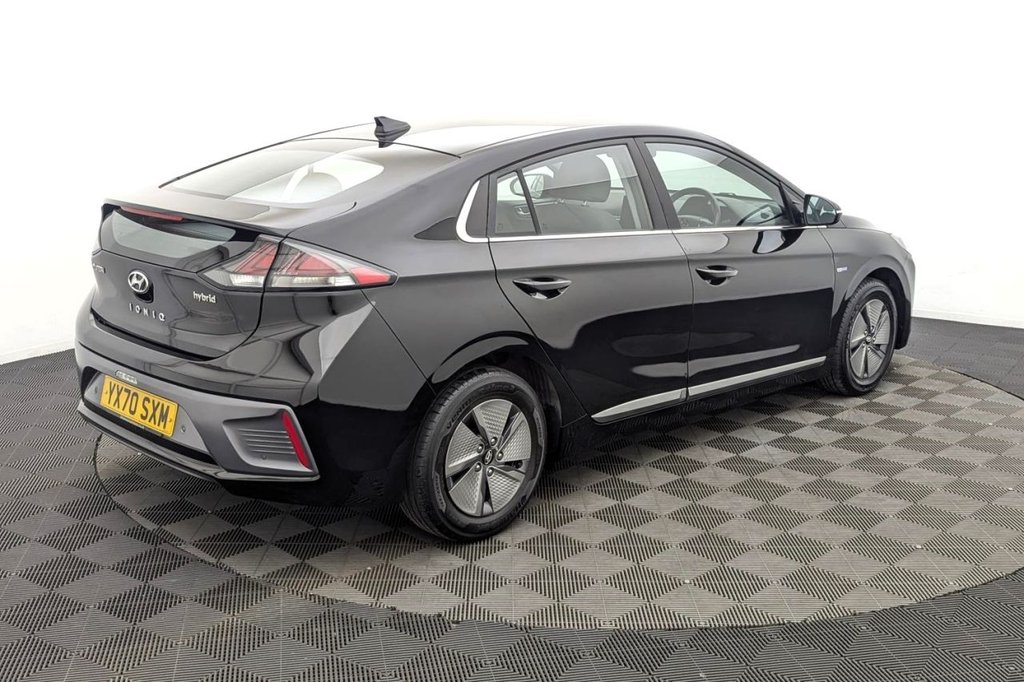 USED 2021 70 HYUNDAI IONIQ 1.6 h-GDi Premium Hatchback 5dr Petrol Hybrid DCT Euro 6 (s/s) (141 ps) Car Play, Sat Nav, Camera