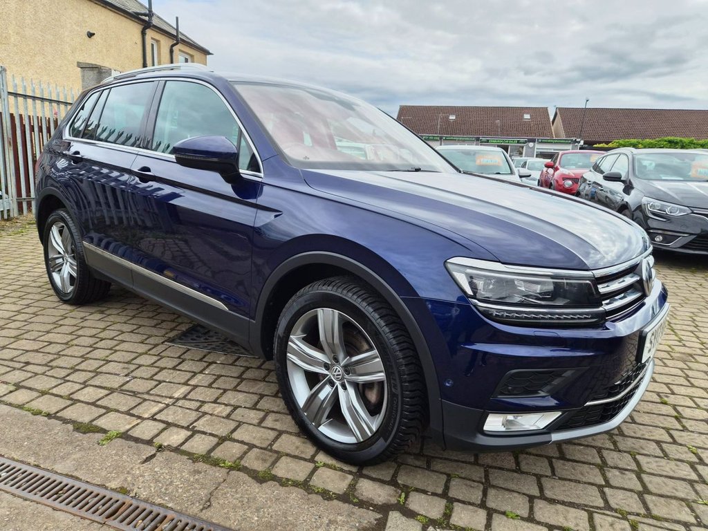 Blue 2017 Volkswagen Tiguan Estate All-wheel drive Automatic