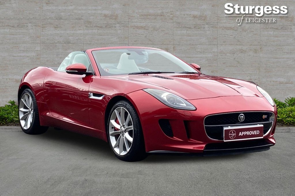 Red 2013 Jaguar F-TYPE Convertible Rear-wheel drive Automatic