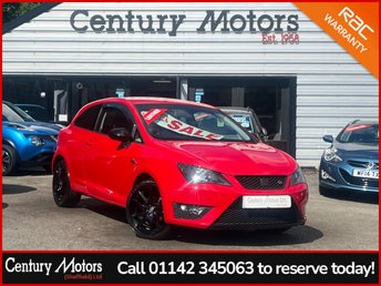 2015 SEAT IBIZA 1.2 TSI FR Black Sport Coupe 3dr Petrol Manual Euro 5 (105 ps) &pound;6250.00