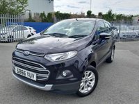 USED 2016 66 FORD ECOSPORT 1.0T EcoBoost Zetec SUV 5dr Petrol Manual 2WD Euro 6 (s/s) (125 ps) LOW MILEAGE