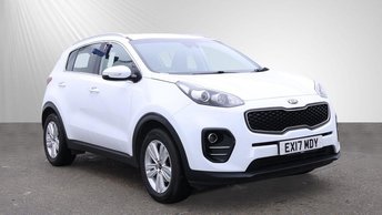2017 KIA SPORTAGE 1.7 CRDi 2 SUV 5dr Diesel Manual Euro 6 (s/s) (114 bhp) &pound;7450.00
