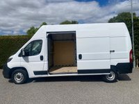 USED 2025 25 PEUGEOT BOXER 335 L3 H3 PROFESSIONAL LWB EXTRA HIGHTOP 2.2 BLUE HDI 140PS One Company Owner, 14000 Miles, Peugeot Warranty Till March 2028, Rare Extra Hightop Model With Air Con, Rear Sensors, Cruise Controll, Ply Lining & Much More! Well Looked After Van!
