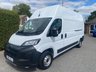 USED 2025 25 PEUGEOT BOXER 335 L3 H3 PROFESSIONAL LWB EXTRA HIGHTOP 2.2 BLUE HDI 140PS One Company Owner, 14000 Miles, Peugeot Warranty Till March 2028, Rare Extra Hightop Model With Air Con, Rear Sensors, Cruise Controll, Ply Lining & Much More! Well Looked After Van!
