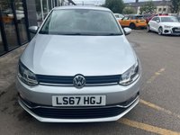 USED 2017 67 VOLKSWAGEN POLO 1.2 TSI Match Edition Hatchback 5dr Petrol Manual Euro 6 (s/s) (90 ps) 