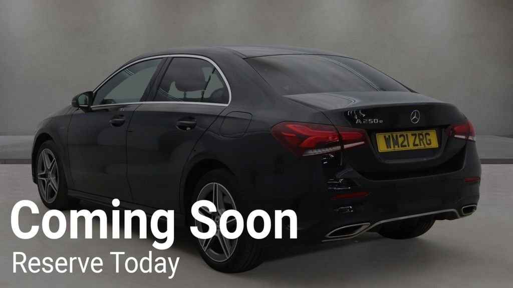 USED 2021 21 MERCEDES-BENZ A CLASS 1.3 A250e 15.6kWh AMG Line (Executive) Saloon 4dr Petrol Plug-in Hybrid 8G-DCT Euro 6 (s/s) (218 ps) FULL MERCEDES SERVICE HISTORY