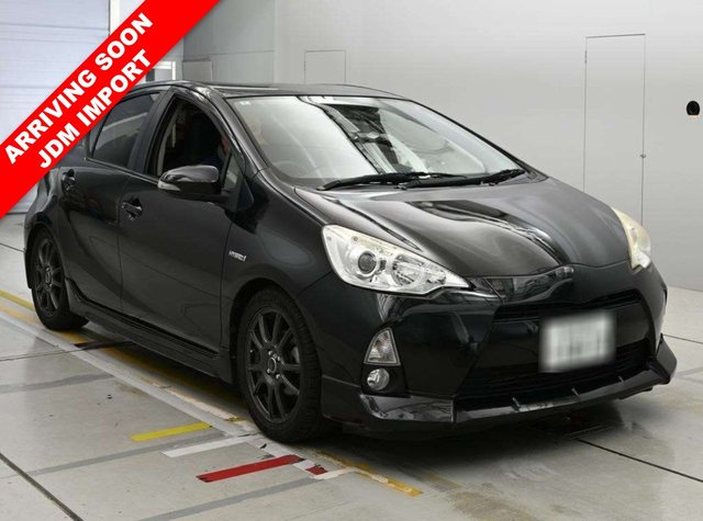 View our Toyota Aqua 1.5 Automatic Hybrid Petrol Hatchback JDM IMPORT Black 5dr