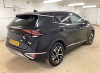 USED 2022 22 KIA SPORTAGE 1.6 h T-GDi 3 SUV 5dr Petrol Hybrid Auto Euro 6 (s/s) (226 bhp) 1own/DigiDash/AppleCP/Sensors