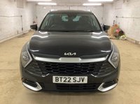 USED 2022 22 KIA SPORTAGE 1.6 h T-GDi 3 SUV 5dr Petrol Hybrid Auto Euro 6 (s/s) (226 bhp) 1own/DigiDash/AppleCP/Sensors