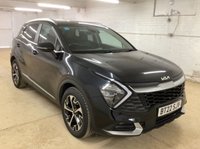 USED 2022 22 KIA SPORTAGE 1.6 h T-GDi 3 SUV 5dr Petrol Hybrid Auto Euro 6 (s/s) (226 bhp) 1own/DigiDash/AppleCP/Sensors