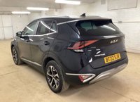 USED 2022 22 KIA SPORTAGE 1.6 h T-GDi 3 SUV 5dr Petrol Hybrid Auto Euro 6 (s/s) (226 bhp) 1own/DigiDash/AppleCP/Sensors