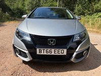 USED 2016 66 HONDA CIVIC 1.8 i-VTEC SE Plus Tourer 5dr Petrol Manual Euro 6 (s/s) (142 ps) DAB, Sat Nav, Rear Camera, Cruise Control, Bluetooth, 2 keys, FSH