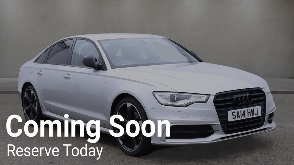USED 2014 14 AUDI A6 SALOON 2.0 TDI Black Edition Saloon 4dr Diesel Multitronic Euro 5 (s/s) (177 ps) 2 KEYS / 20" ALLOYS