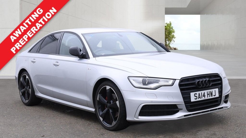 USED 2014 14 AUDI A6 SALOON 2.0 TDI Black Edition Saloon 4dr Diesel Multitronic Euro 5 (s/s) (177 ps) 2 KEYS / 20" ALLOYS
