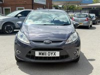 USED 2011 11 FORD FIESTA 1.25 Zetec Hatchback 5dr Petrol Manual (129 g/km, 81 bhp) 12 MONTH MOT + RECENT SERVICE