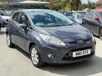 USED 2011 11 FORD FIESTA 1.25 Zetec Hatchback 5dr Petrol Manual (129 g/km, 81 bhp) 12 MONTH MOT + RECENT SERVICE
