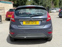 USED 2011 11 FORD FIESTA 1.25 Zetec Hatchback 5dr Petrol Manual (129 g/km, 81 bhp) 12 MONTH MOT + RECENT SERVICE