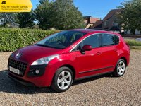 USED 2011 11 PEUGEOT 3008 1.6 HDi Sport SUV 5dr Diesel EGC Euro 5 (112 ps) 104963 miles