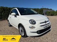 USED 2016 66 FIAT 500 1.2 Lounge Hatchback 3dr Petrol Manual Euro 6 (s/s) (69 bhp) 