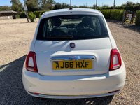 USED 2016 66 FIAT 500 1.2 Lounge Hatchback 3dr Petrol Manual Euro 6 (s/s) (69 bhp) 