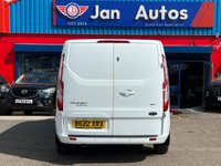 USED 2022 22 FORD TRANSIT CUSTOM 1.0 340 Fox 13.6kWh Limited Auto L1 H1 Euro 6 5dr CarPla+Nav+Sensor+Heated Seats