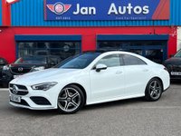 USED 2021 21 MERCEDES-BENZ CLA 1.3 CLA180 AMG Line (Premium Plus 2) Coupe 7G-DCT Euro 6 (s/s) 4dr Pan/Roof+Nav+Camera+CarPlay