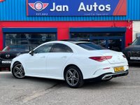 USED 2021 21 MERCEDES-BENZ CLA 1.3 CLA180 AMG Line (Premium Plus 2) Coupe 7G-DCT Euro 6 (s/s) 4dr Pan/Roof+Nav+Camera+CarPlay