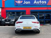 USED 2021 21 MERCEDES-BENZ CLA 1.3 CLA180 AMG Line (Premium Plus 2) Coupe 7G-DCT Euro 6 (s/s) 4dr Pan/Roof+Nav+Camera+CarPlay