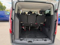 USED 2018 FORD TOURNEO CUSTOM 2.0 310 EcoBlue Zetec 9 SEAT Minibus 5dr Diesel Manual L2 Euro 6  (130 ps) NO VAT FSH (7 SERVICES) RECENT WET BELT KIT !!!! AIR CON, PARK SENSORS ETC !!!!