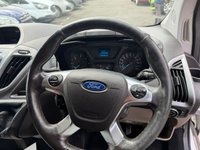 USED 2018 FORD TOURNEO CUSTOM 2.0 310 EcoBlue Zetec 9 SEAT Minibus 5dr Diesel Manual L2 Euro 6  (130 ps) NO VAT FSH (7 SERVICES) RECENT WET BELT KIT !!!! AIR CON, PARK SENSORS ETC !!!!