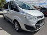 USED 2018 FORD TOURNEO CUSTOM 2.0 310 EcoBlue Zetec 9 SEAT Minibus 5dr Diesel Manual L2 Euro 6  (130 ps) NO VAT FSH (7 SERVICES) RECENT WET BELT KIT !!!! AIR CON, PARK SENSORS ETC !!!!