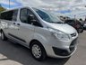 USED 2018 FORD TOURNEO CUSTOM 2.0 310 EcoBlue Zetec 9 SEAT Minibus 5dr Diesel Manual L2 Euro 6  (130 ps) NO VAT FSH (7 SERVICES) RECENT WET BELT KIT !!!! AIR CON, PARK SENSORS ETC !!!!