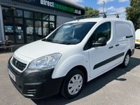 USED 2018 68 PEUGEOT PARTNER 1.6 BlueHDi 744 S Combi Van 6dr Diesel Manual L2 (97.64 bhp) NO VAT LWB CREW CAB 56K FSH (4 SERVICES) !!!! SOUGHT AFTER 5 SEAT LWB MODEL !!!!