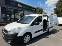 USED 2018 68 PEUGEOT PARTNER 1.6 BlueHDi 744 S Combi Van 6dr Diesel Manual L2 (97.64 bhp) NO VAT LWB CREW CAB 56K FSH (4 SERVICES) !!!! SOUGHT AFTER 5 SEAT LWB MODEL !!!!