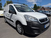 USED 2018 68 PEUGEOT PARTNER 1.6 BlueHDi 744 S Combi Van 6dr Diesel Manual L2 (97.64 bhp) NO VAT LWB CREW CAB 56K FSH (4 SERVICES) !!!! SOUGHT AFTER 5 SEAT LWB MODEL !!!!