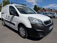 USED 2018 68 PEUGEOT PARTNER 1.6 BlueHDi 744 S Combi Van 6dr Diesel Manual L2 (97.64 bhp) NO VAT LWB CREW CAB 56K FSH (4 SERVICES) !!!! SOUGHT AFTER 5 SEAT LWB MODEL !!!!