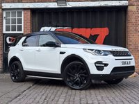 USED 2016 16 LAND ROVER DISCOVERY SPORT 2.0 TD4 HSE Black SUV 5dr Diesel Auto 4WD Euro 6 (s/s) (180 ps) 7 SEATS, SUNROOF, BLACK WHEELS