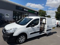 USED 2016 66 PEUGEOT PARTNER 1.6 BlueHDi 651 Professional Panel Van 5dr Diesel Manual L1 (73.97 bhp) NO V AT JUST 50K FSH WITH AIR CON !!!! CRUISE AIR CON DAB ETC !!!!